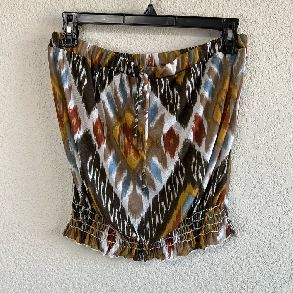 Boho y2k sheer tube top